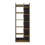Clover 67" Tall Free standing 6-Tier Bookcase Storage Cabinet, Home Office, Living room, Bookshelf B070P286452