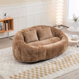 COOLMORE Bean Bag sofa Lazy Sofa Durable Comfort Lounger High Back Bean Bag Chair Couch for Adults W395P181441