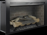 28inch Infrared Electric Fireplace Insert, Touch Panel Home Decor Heater, With Cracking Sound 73813712