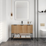 ZUN 48 Inch Freestanding Bathroom Vanity With Resin Basin,48x18-W99951400 W999P235648