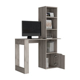 Oiwa Computer Desk with Bookcase and Cabinet B070P188857