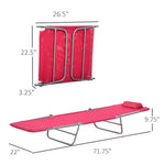 ZUN Folding Lounge Chairs / beach chair （Prohibited by WalMart） 16363256