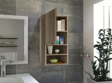 Kingston Rectangle 2-Shelf Medicine Cabinet Light Oak B06280274