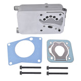 Truck Air Brake Compressor Cylinder Head Silver with Valves Fit for Mercedes-Benz 0011301215 04121116