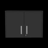 Storage Cabinet - Wall Cabinet, Three Interior Shelves, Double Door B070P188810