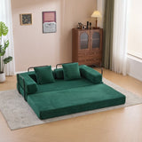 Floor,Compression Sofa,Convertible Floor Sofa Bed-with Pillow Back Support Armrest,Comfy Futon W3723P345018
