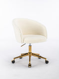 Hengming Golden foot office chair, modern armchair, height adjustable, rotary cosmetic chair, for W212131652