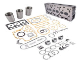 Complete Cylinder Head w/Valve Engine Rebuild Kit Replacement for Kubota D1105 RTV1140CPX 15955457