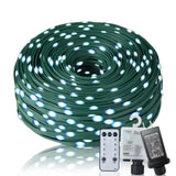 ZUN Christmas Rope Lights,1000LED/328Ft Outdoor Decorative String Strobe with 8 Modes/Remote/IP67 75926382