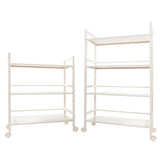 Widen 4 Tiers Multi-functional Storage Cart Ivory White 51202437