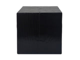 Wood-Look Square-Column MGO End Table, H18",Wood-Like Distressed Finish, Mix with Different Heights, N770P291199B