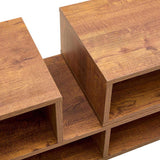 2 Pieces Cube TV Stand,Free Combination Gaming Entertainment Center Media Stand,Open Storage 67343504