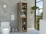 Brighton 1-Shelf Linen Cabinet Light Oak B06280089