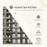 Gray Solar Floor Lamp, Outdoor Garden Lantern 18000366