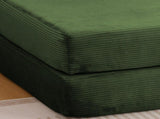 Convertible Corduroy Sofa Bed, 2Seater FoldOut Compressed Sofa, MultiFunctional Floor Couch for T6623P607354