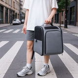 Pet Carrier, Expandable Cat Dog Carrier with Front & Back Extension, Breathable Mesh Travel 53363786