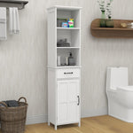 ZUN Floor Standing Cabinet with 1 Door and 1 Drawer - White W28263149