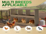 Nesting Boxes for Chickens, Wooden Chicken Nesting Box, Laying Eggs Nest Box for Chickens Hens 28714586