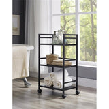 Widen 3 Tiers Multi-functional Storage Cart Black 09550245