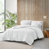 Full/Queen Plush to Sherpa Comforter Set B035100014