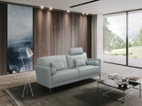 Tussio Watery Top Grain Leather Loveseat W/5 Pillows B2726P498447