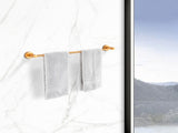 Bathroom Hardware Set, Thicken Space Aluminum 3 PCS Towel bar Set- Brushed Gold 16-27 Inches 65140933