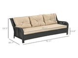 Pieces Patio Furniture Set 64491685