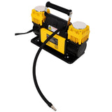 12V Dual Cylinder Heavy Duty Air Compressor,Tire with Pressure Gauge, Max 150 PSI,Tire 26483826