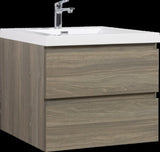 ZUN 30" Floating Bathroom Vanity with Sink, Modern Wall-Mounted Bathroom Storage Vanity Cabinet with W1573P152697