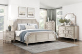Traditional Design Bedroom Furniture 1pc Dresser of 7x Drawers Light Brown Finish Clipped Corners B011P207858