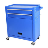 ZUN Rolling Tool Chest with Wheels and 8 Drawers, Detachable Large Tool Cabinet with Lock for Garage, 42379915