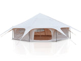 600D Oxford Bell Tent 14.8ft*9.2ft with Stove Jack for Glamping & Family Camping W3636P456662