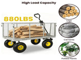 3-in-1 Oversized Steel Garden , 880lbs Pullable Mesh Metal Garden, All-Terrain Utility 58365915