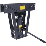 12 Ton Pipe Bender Manual Hydraulic, Piping Bending Exhaust Tube Fabric with 6 Dies, Adjustable W465P192111