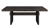 ZUN ACME Jaramillo Dining Table, Black Finish DN02695