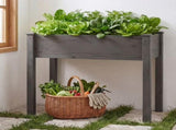 Bed - Cedar Planter with Non-Woven Liner, Bottom Drainage, 30-Inch Height, 34 x 18 x 30 in Sizes for 35369819