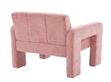 Modern Minimalist Casual Single Armchair Living Room, Bedroom, Office Area Upholstered Chair 46699477