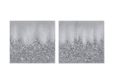 Heavily Embellished 2-piece Canvas Wall Art Set B03598855
