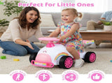 Kids Ride-On Sliding Car with Music Function, 3 Themes Sit-and-Scoot Toy for 19-36 Months 83420488