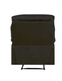 Black Recliner with Pillow Top Arm B062P215434