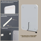 Bathroom Vanity Mirror with Light for Wall Smart LED 3224 Frame Makeup Mirror for Over Sink T3177P296178