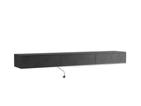 Floating TV Stand Wall Mounted with 16 Color LEDs,67" Modern TV Stand, Floating TV Cabinet W1321P220184
