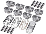 Pistons Set Replacement for Chrysler Dodge Ram Charger Jeep 1500 09-16 5.7L HEMI 68046210AB 26690333