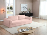 2-in-1 Folding Convertible Sofa Bed, Modern Corduroy Sleeper Couch with 2*pillows, Futon Modular W1117P417305