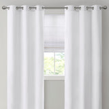 Basketweave Room Darkening Cordless Roman Shade B035129708