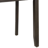 Distressed Walnut Ladder Back Side Chairs B062P182729