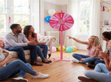 18 Inch Height Adjustable Prize with Smooth Spin, 2-in-1 Tabletop & Floor Standing Spinning 63482985