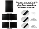 PVC Slatwall Panel Kit, 4x8ft Garage Wall Storage System with Safety-Lock Hooks, Lightweight W2787P513133