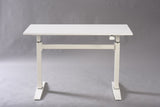 47" Tech Desk Standing and Adjustable Desk In White B091P183638