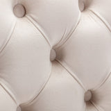 26" Counter Height Bar Stools Set of 2, Modern Velvet Barstools with Button Back&Rivet Trim W1143112576